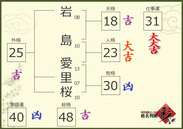 診断結果画像