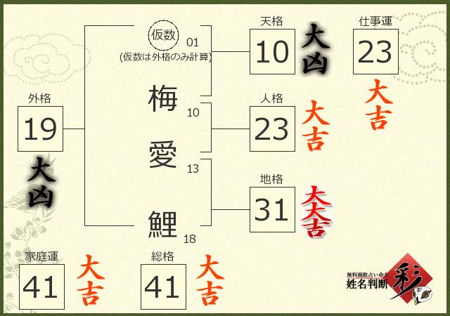 診断結果画像