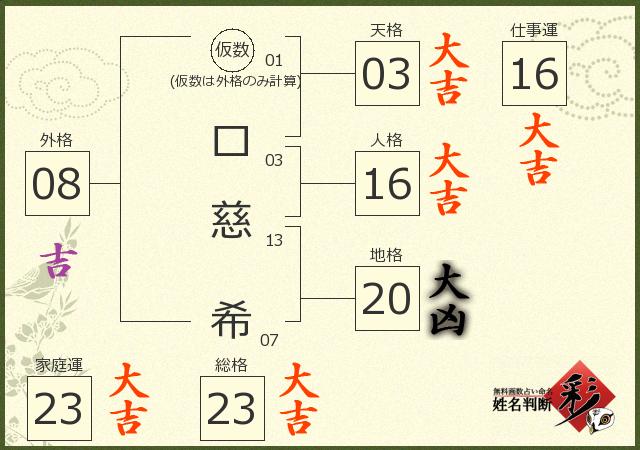 診断結果画像