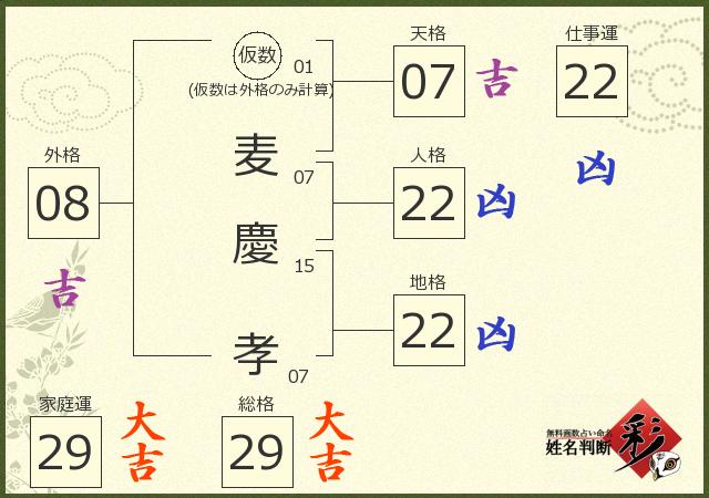 診断結果画像