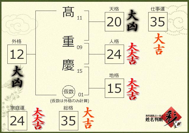 診断結果画像