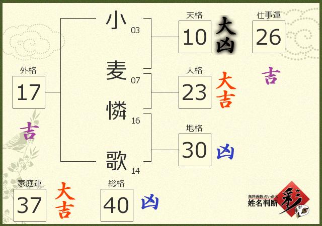 診断結果画像