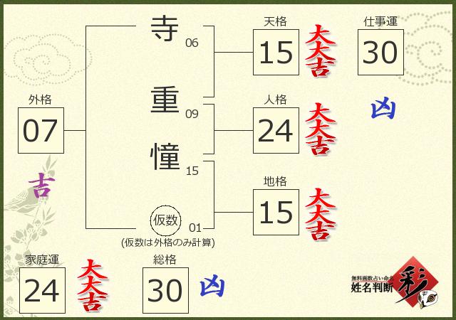 診断結果画像