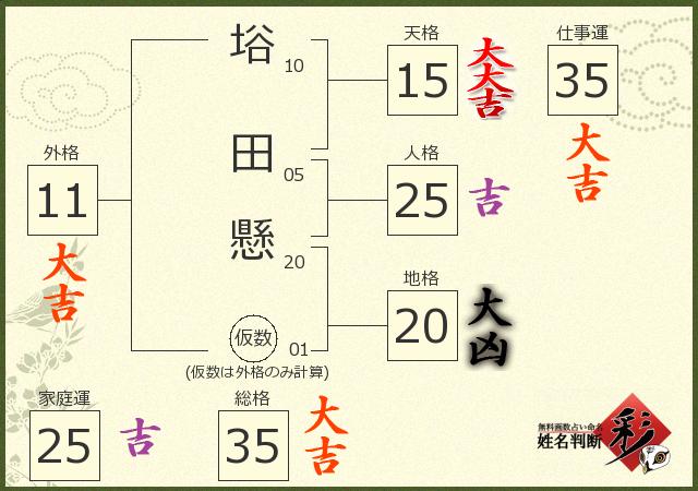 診断結果画像