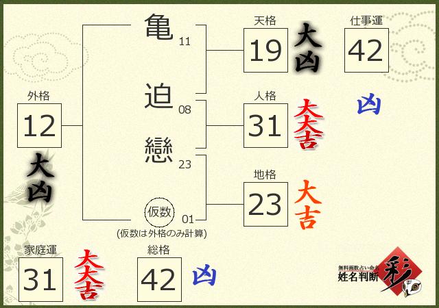 診断結果画像