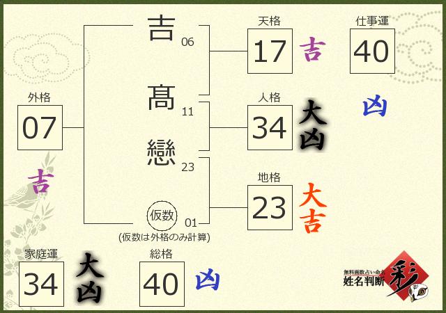 診断結果画像