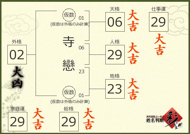 診断結果画像