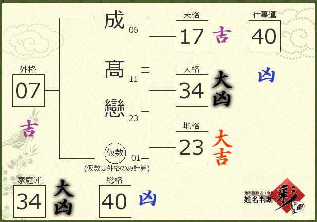診断結果画像