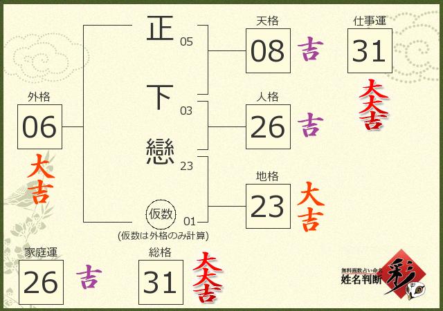 診断結果画像