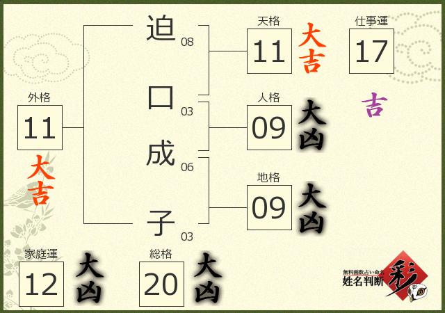 診断結果画像
