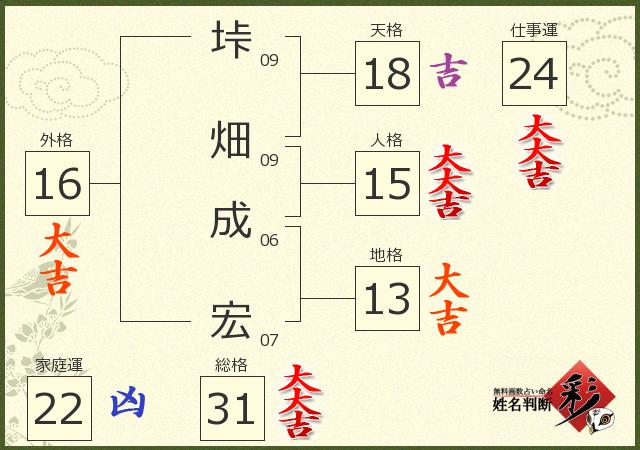 診断結果画像