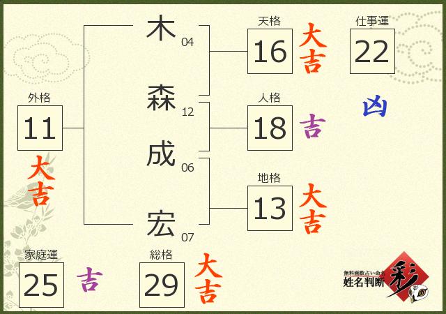 診断結果画像