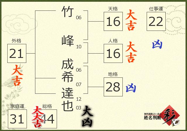 診断結果画像