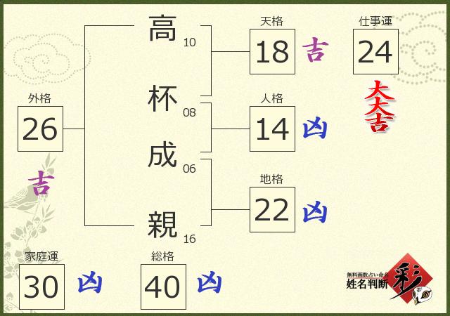 診断結果画像