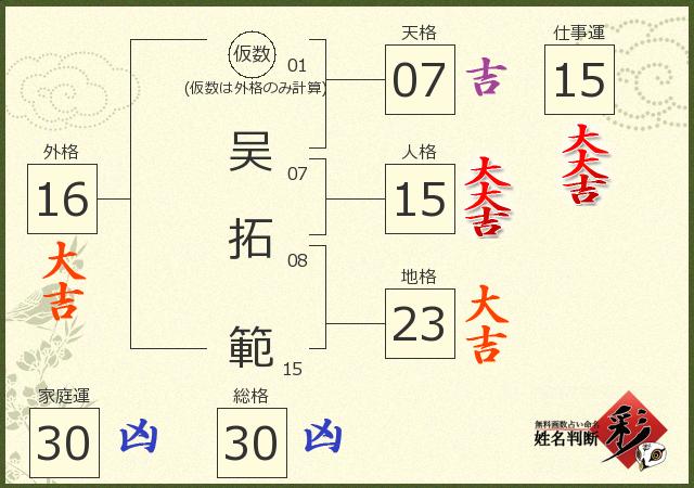 診断結果画像