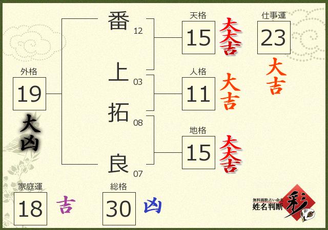診断結果画像