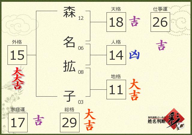 診断結果画像