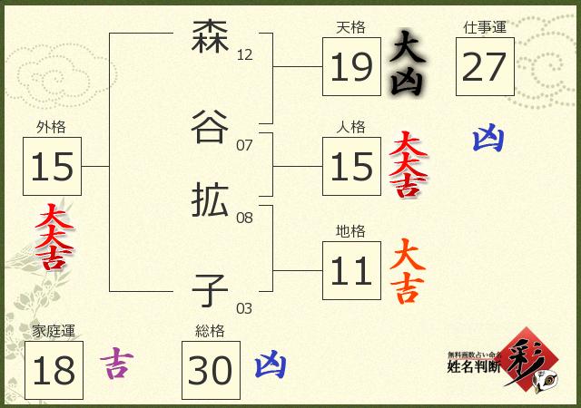 診断結果画像