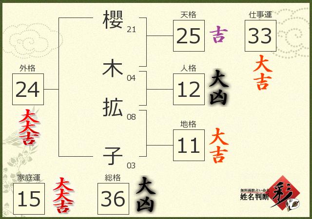 診断結果画像