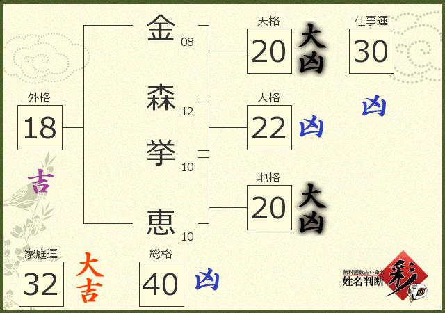 診断結果画像