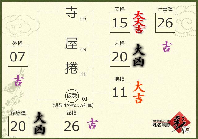 診断結果画像