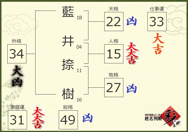 診断結果画像