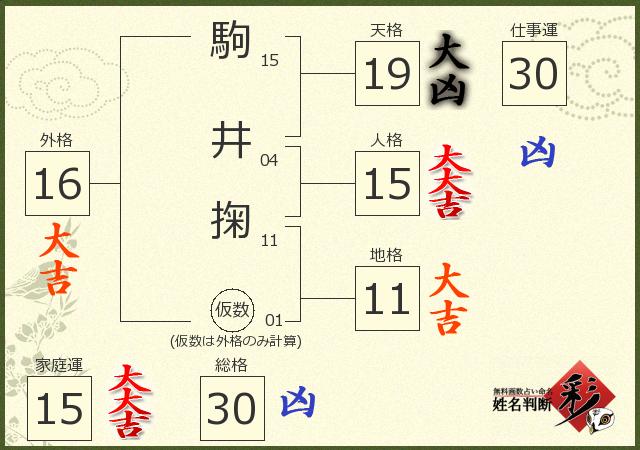 診断結果画像