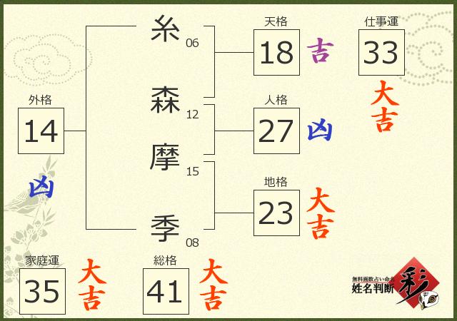 診断結果画像