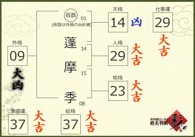 診断結果画像