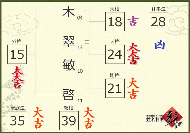 診断結果画像