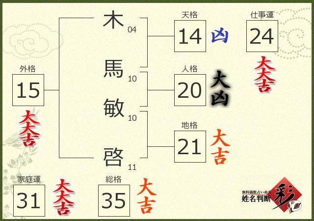 診断結果画像
