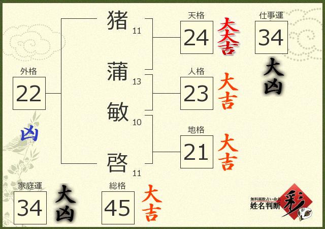 診断結果画像