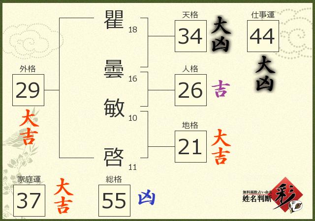 診断結果画像