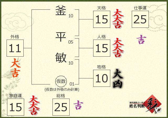 診断結果画像