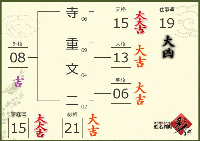 診断結果画像