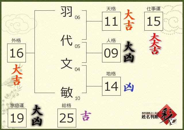 診断結果画像