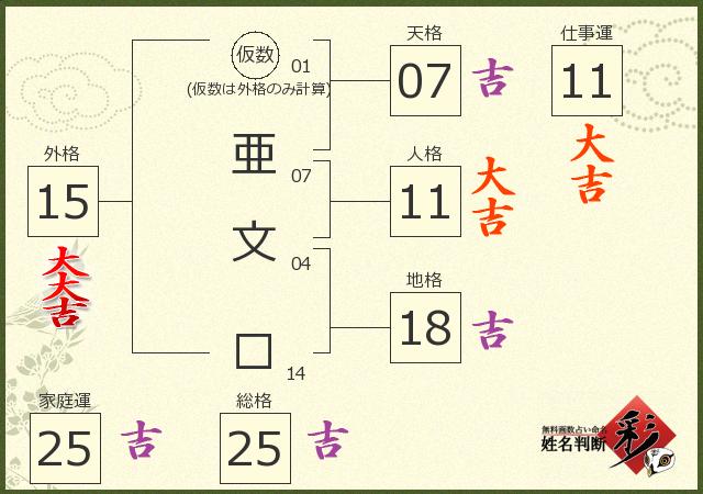 診断結果画像