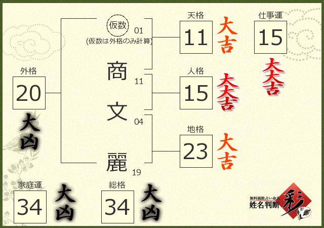 診断結果画像