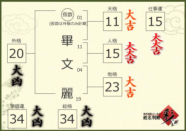 診断結果画像