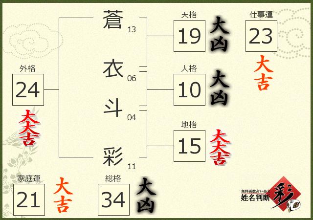 診断結果画像