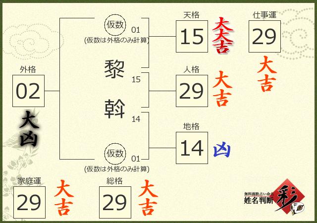 診断結果画像