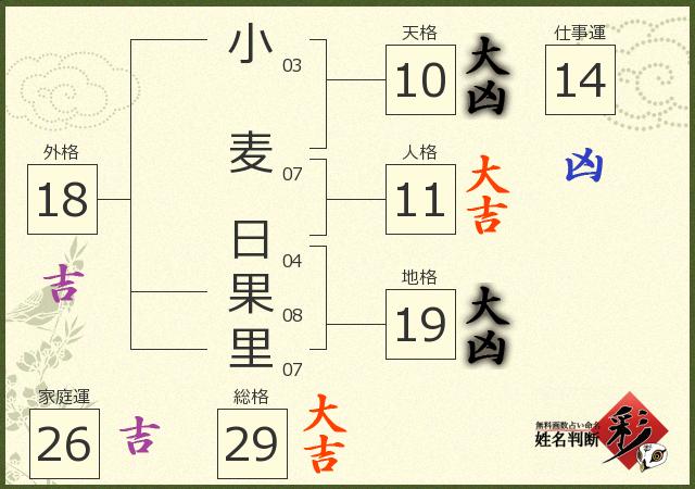 診断結果画像