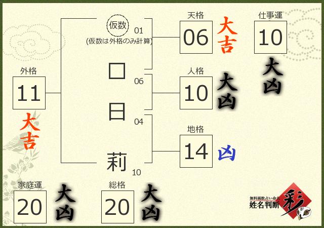 診断結果画像