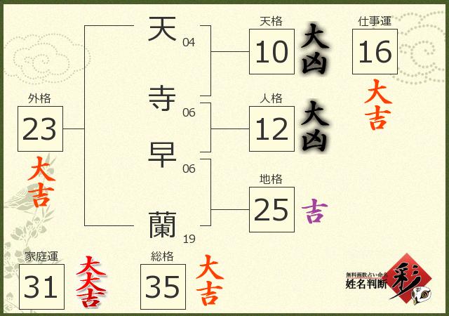 診断結果画像
