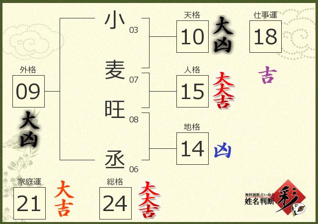 診断結果画像