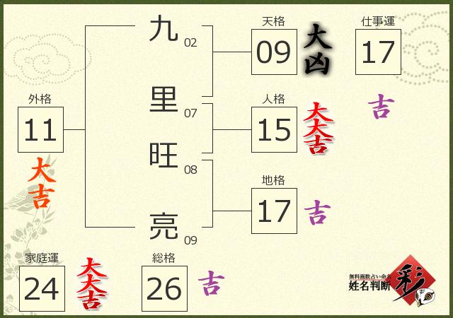 診断結果画像
