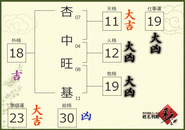 診断結果画像