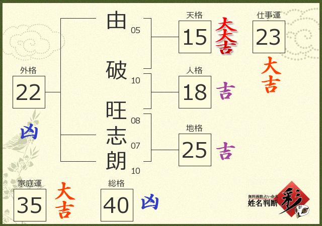 診断結果画像