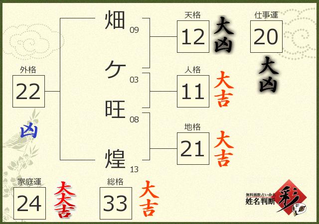 診断結果画像