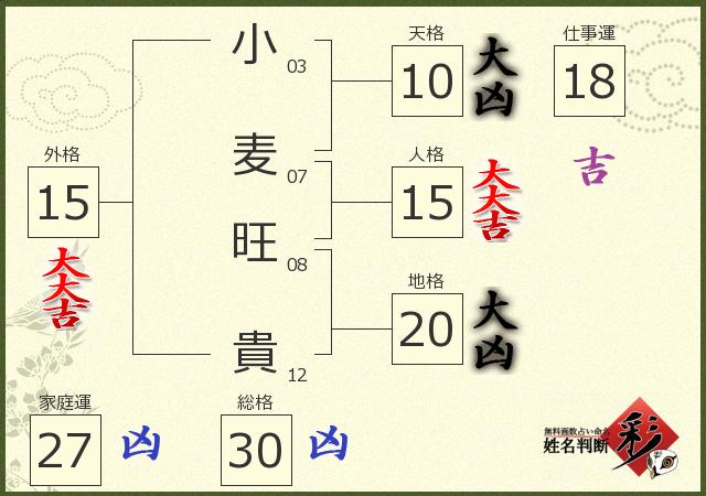 診断結果画像